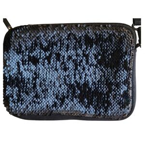 Sequin Crossbody Bag - Green Ombre